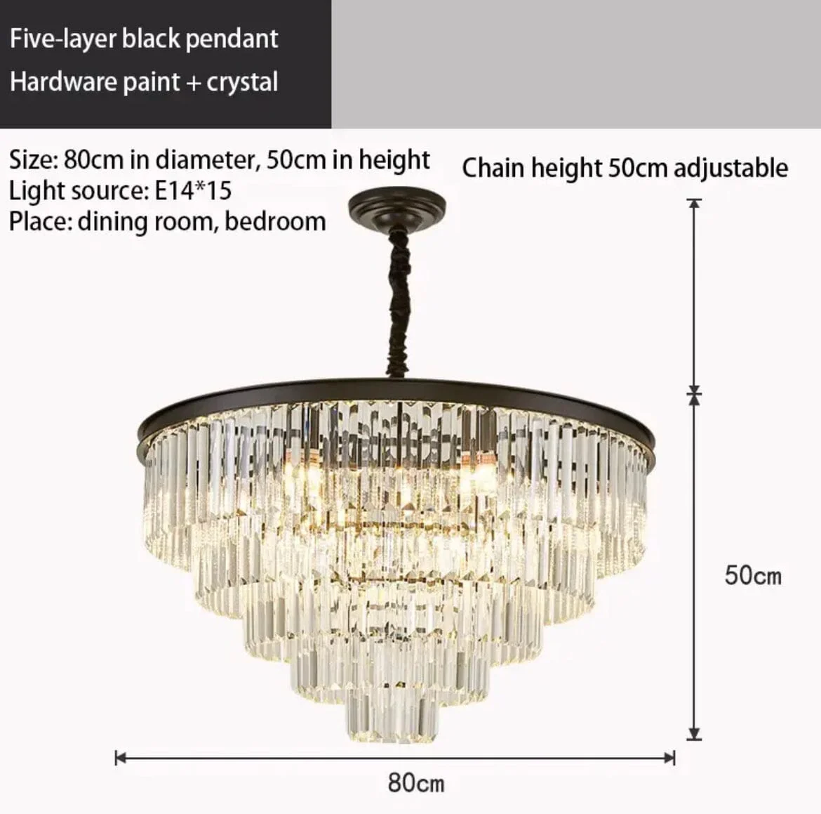 Quantum Ring Chandelier - Image 17