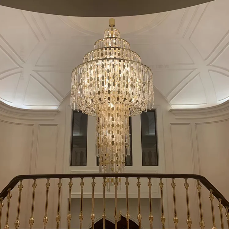 Rovix Multi-tiered Crystal Buckles Chandelier - Image 10