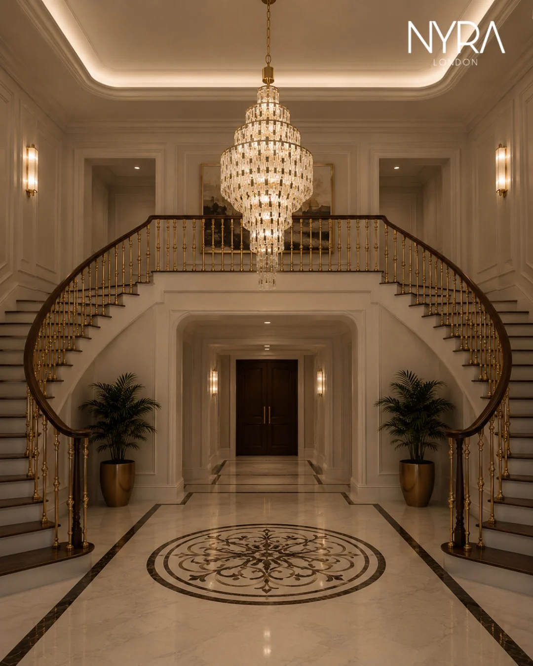 Rovix Multi-tiered Crystal Buckles Chandelier - Image 14
