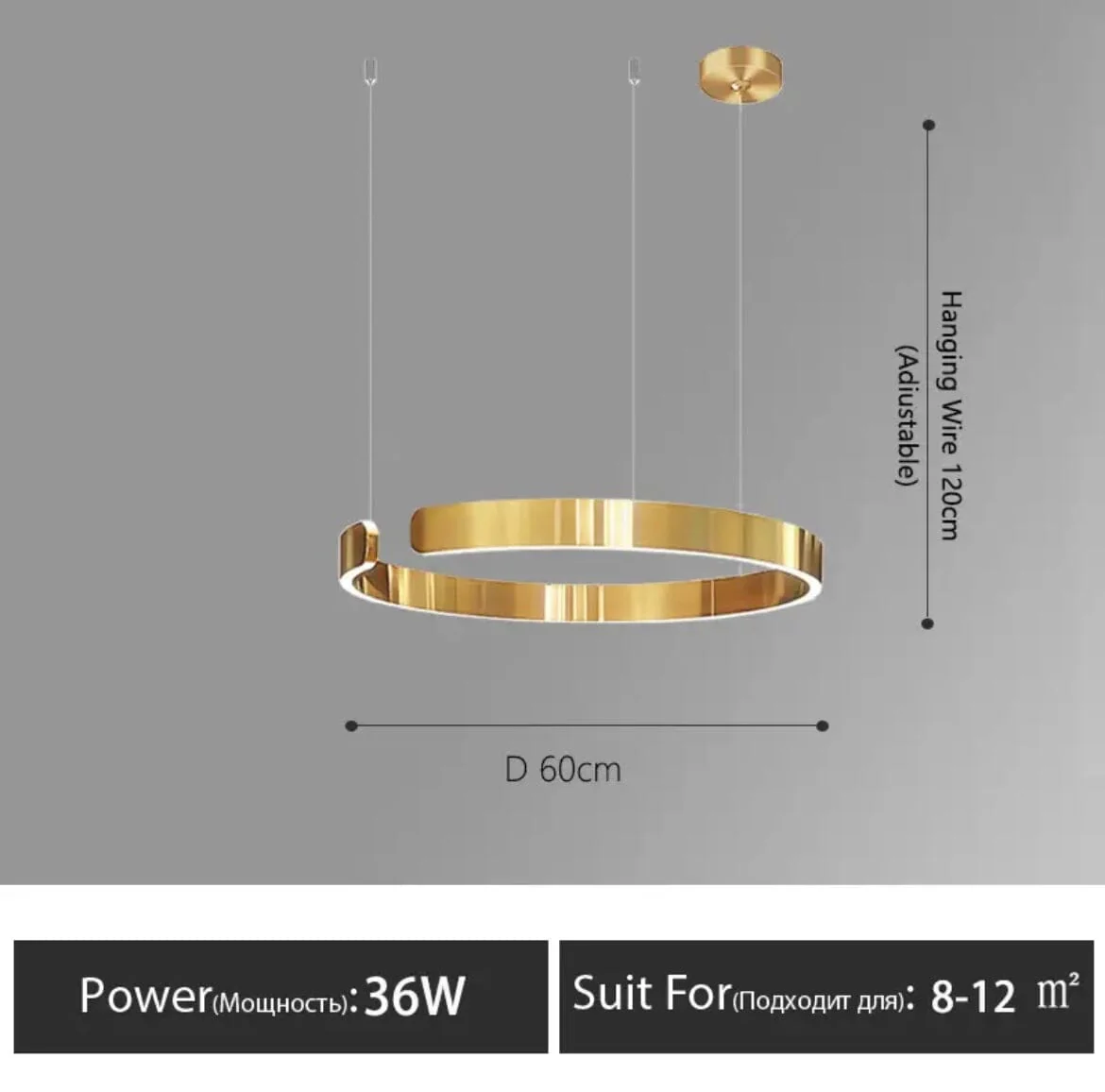 Royal Russian Ring Chandelier - Image 28