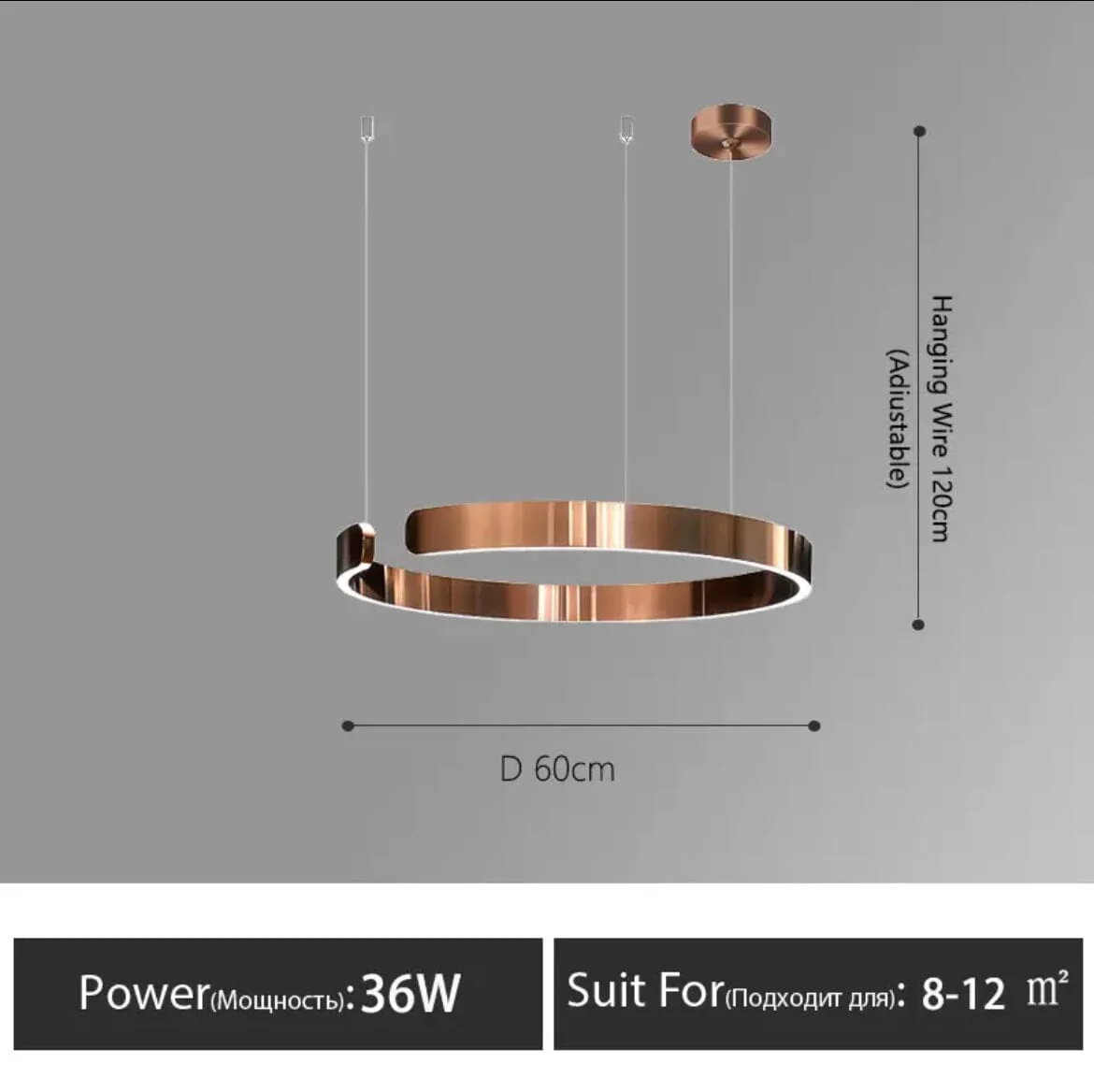 Royal Russian Ring Chandelier - Image 31