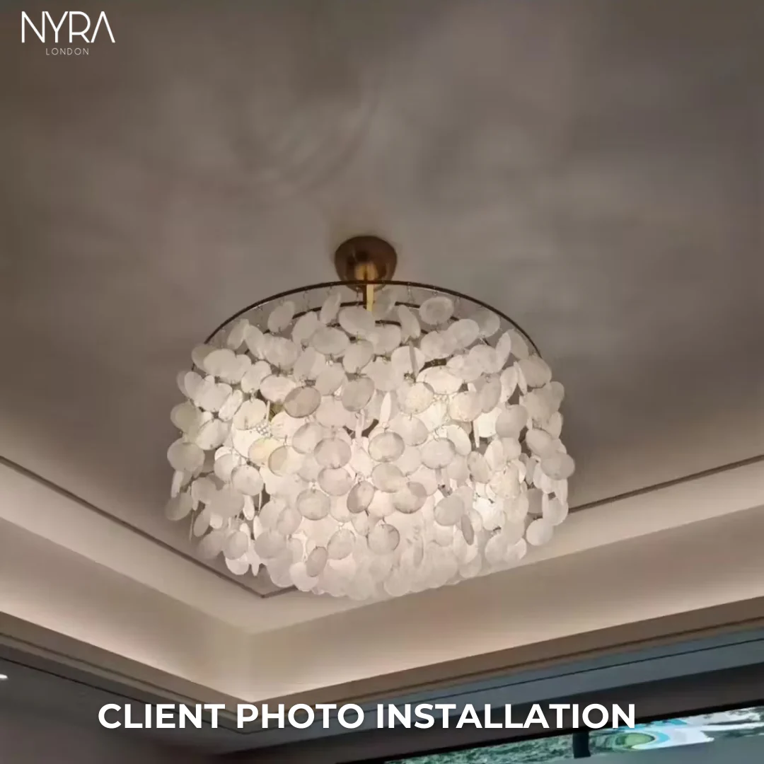Sadaf Luxury Shell Chandelier - Image 8