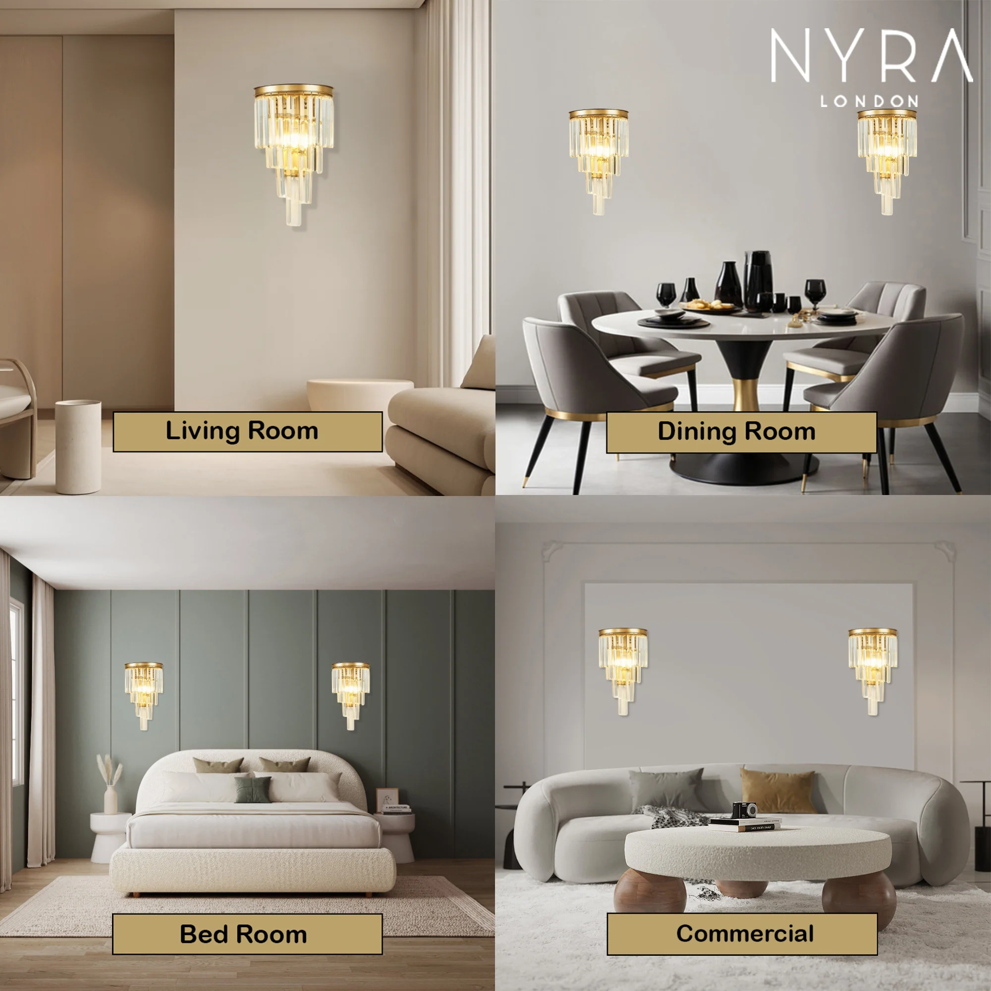 Deluxe Sofia Wall Lamp - Image 4