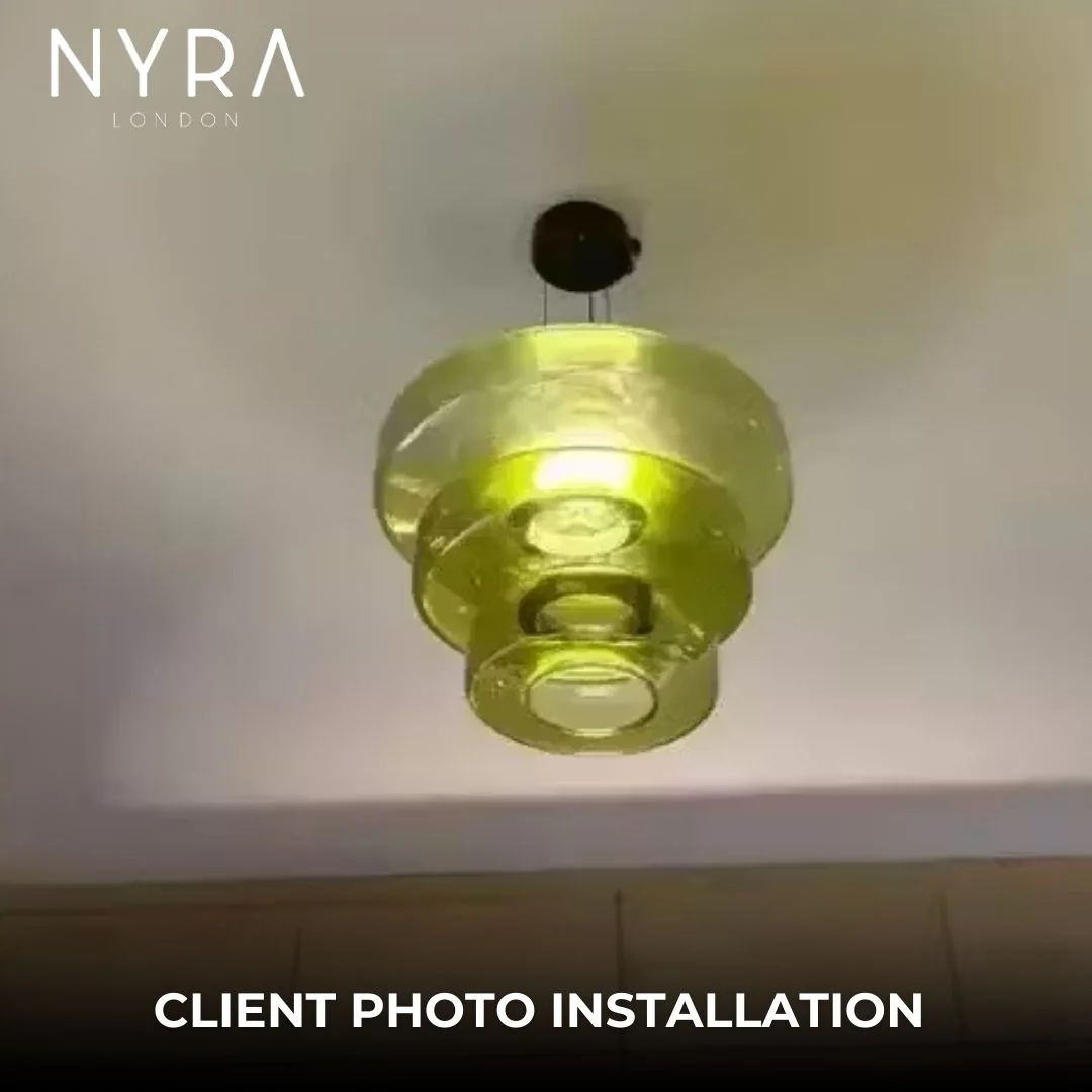 Scandinavian Glass Pendant - Image 7