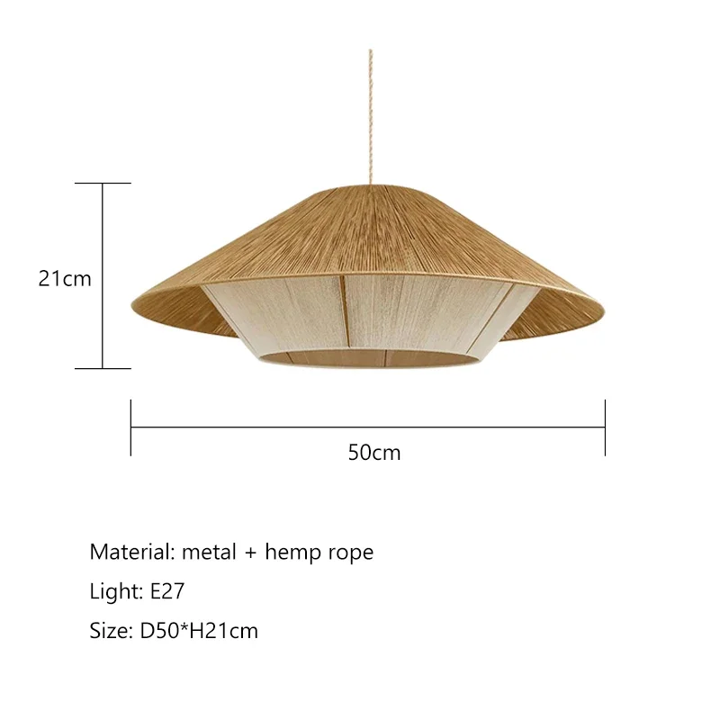 Selina Rattan Wabi Sabi Pendant Lights - Image 12