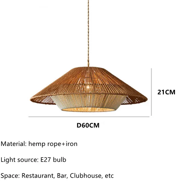 Selina Rattan Wabi Sabi Pendant Lights - Image 15