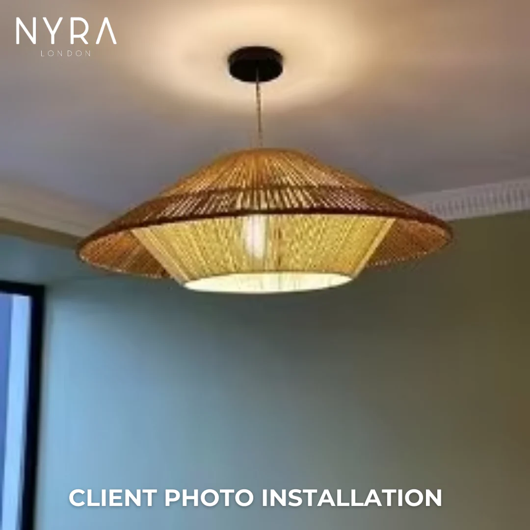 Selina Rattan Wabi Sabi Pendant Lights - Image 8
