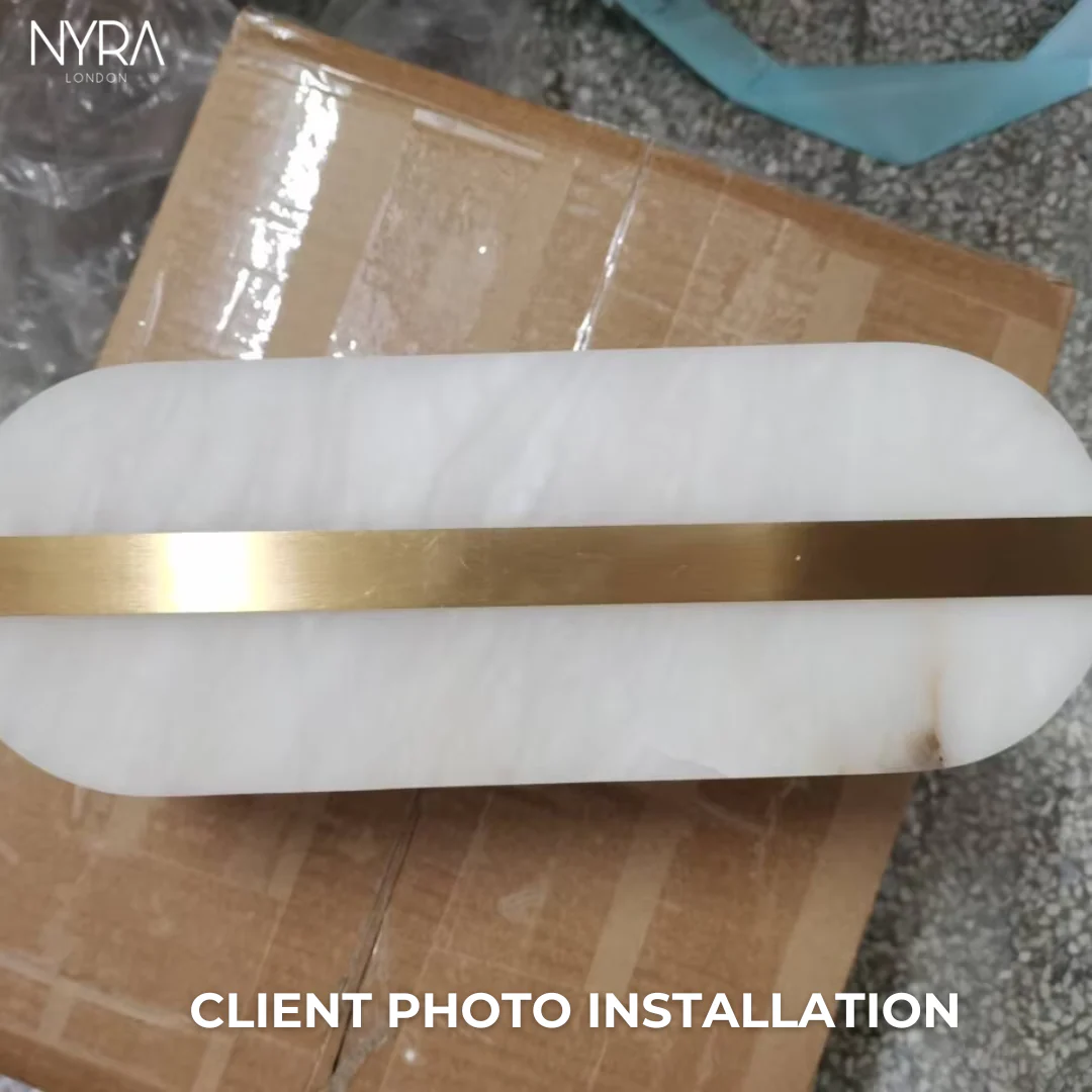 Seren Alabaster Wall Lamp - Image 8