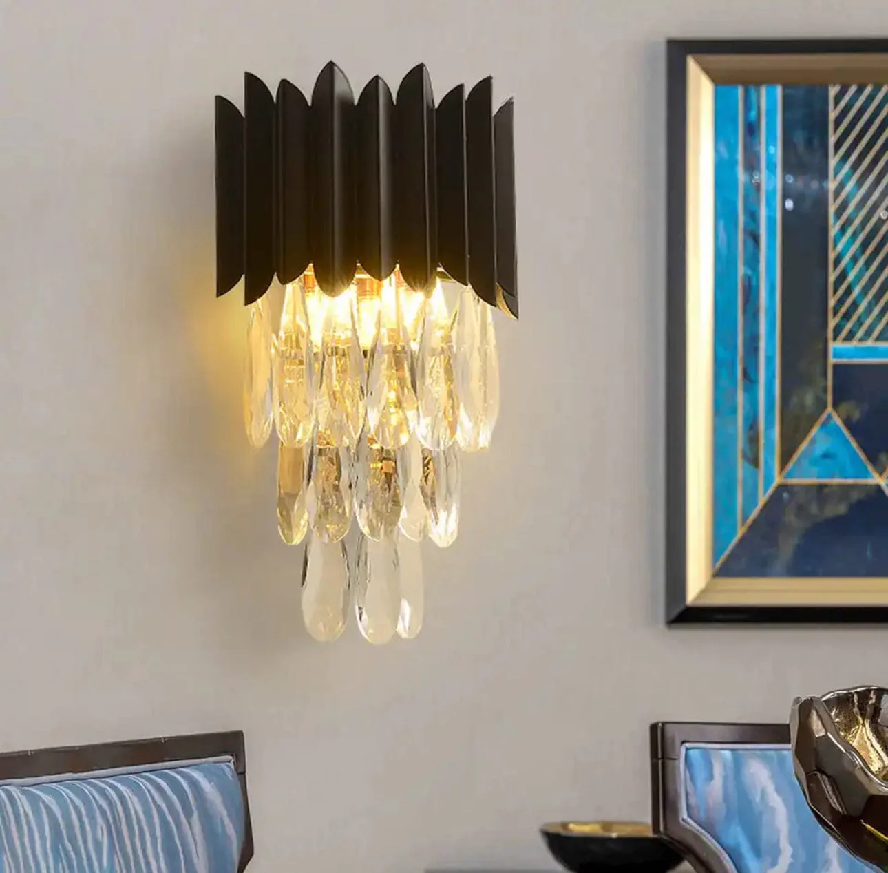 Serena Crystal Wall Lamps - Image 11