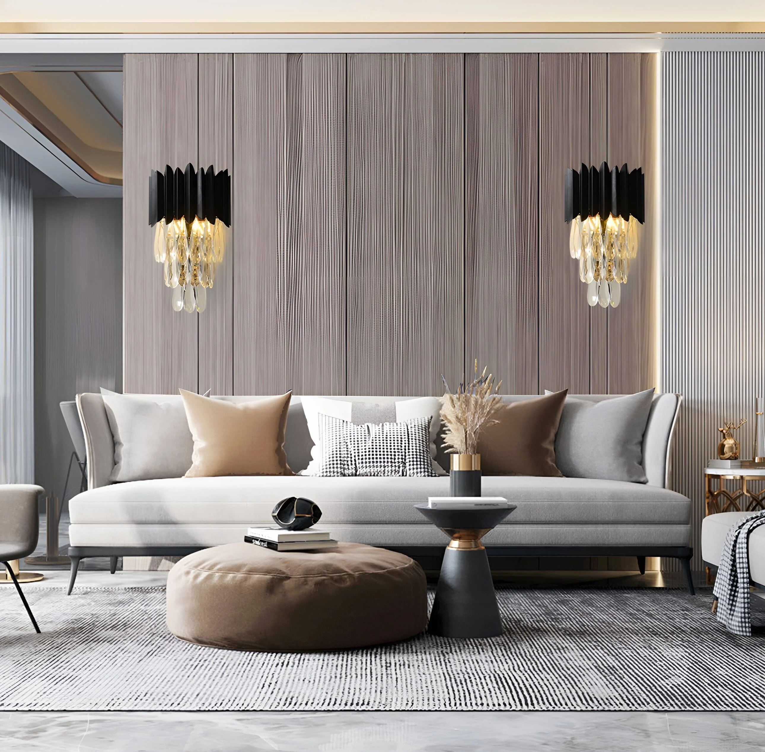 Serena Crystal Wall Lamps - Image 8