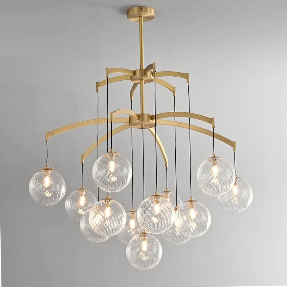Shineza Modern Bubble Glass Ball Chandeliers - Image 16