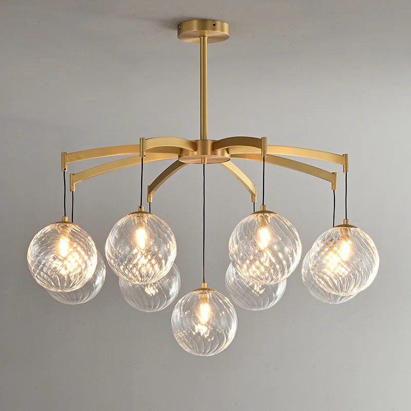 Shineza Modern Bubble Glass Ball Chandeliers - Image 17