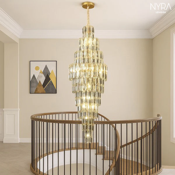 Shyra Staircase Crystal Chandelier - Image 7