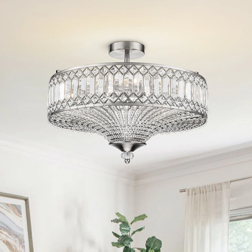 Sienna Crystal Round Chandeliers - Image 11