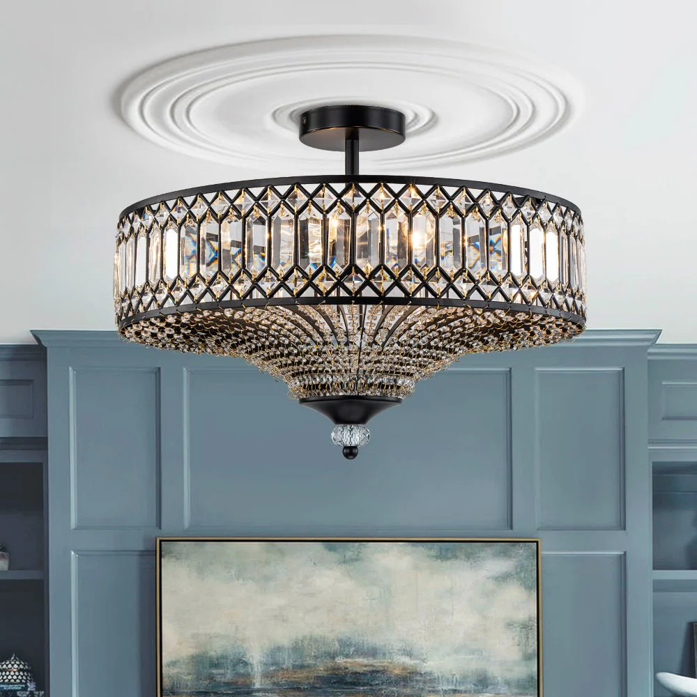 Sienna Crystal Round Chandeliers - Image 12