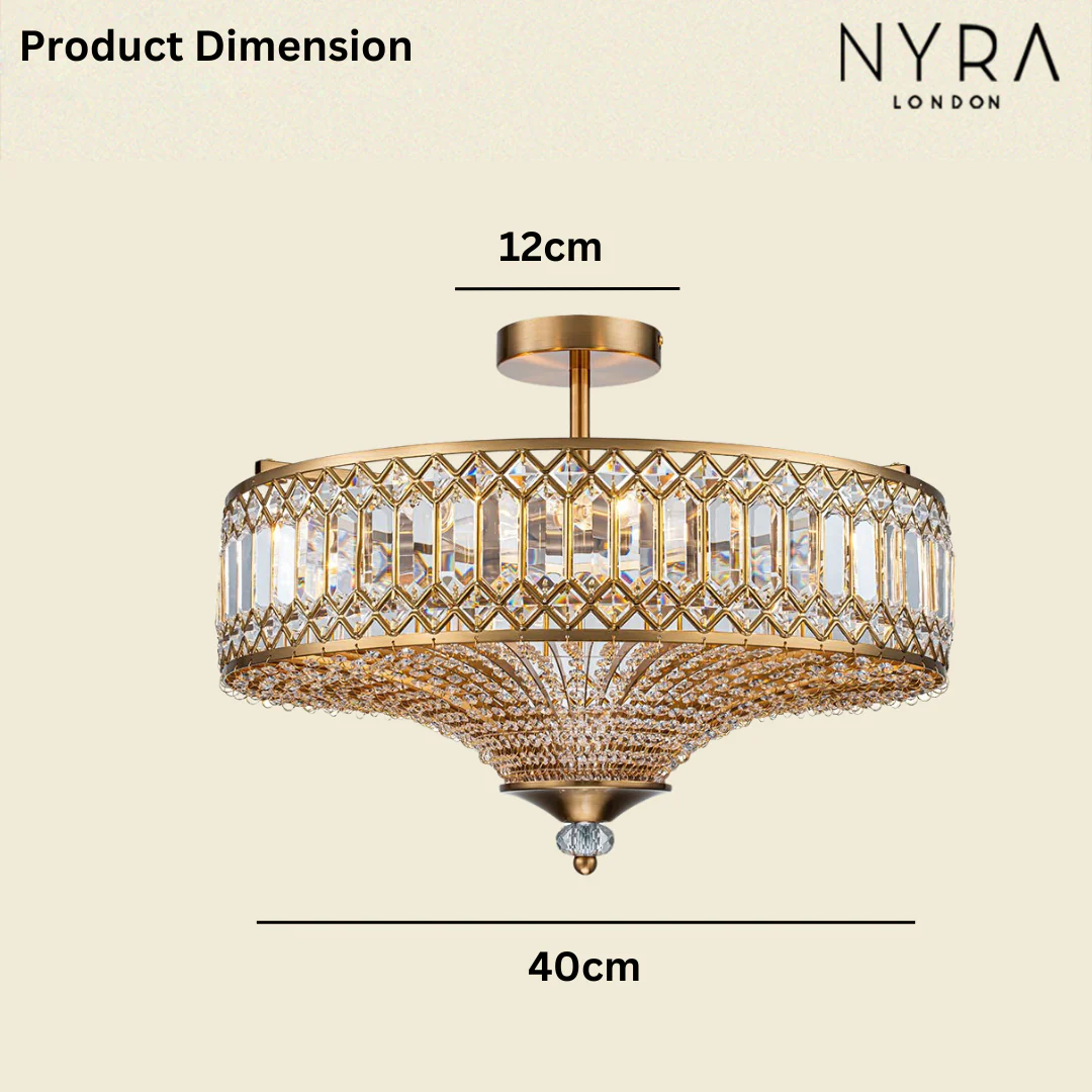 Sienna Crystal Round Chandeliers - Image 16