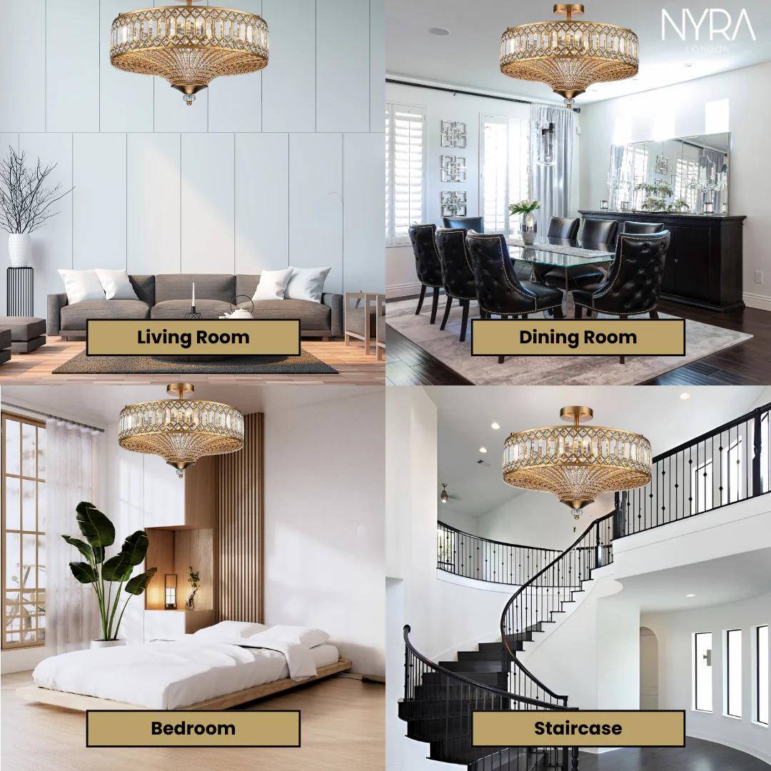 Sienna Crystal Round Chandeliers - Image 4