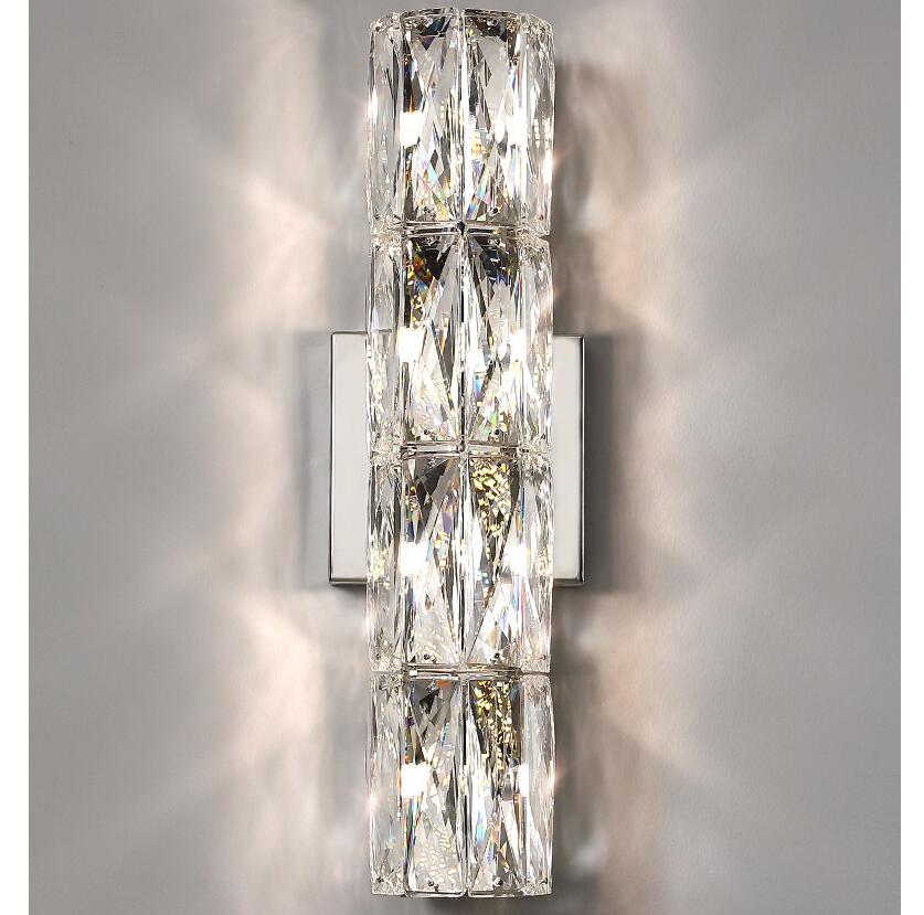 Silver Spark Crystal Wall Lamp - Image 5