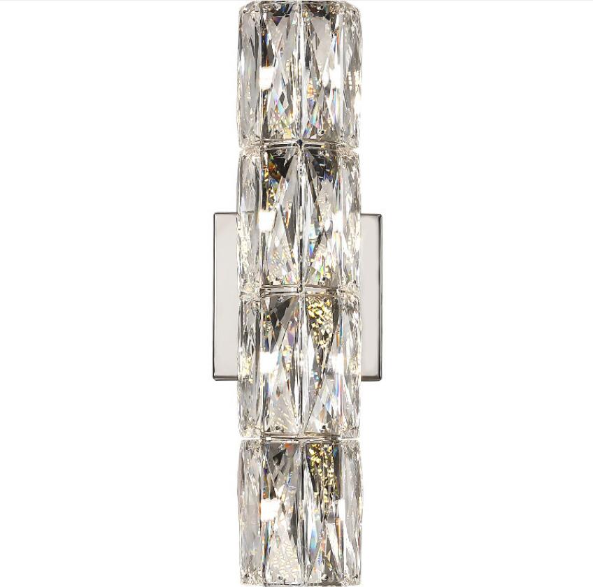 Silver Spark Crystal Wall Lamp - Image 7