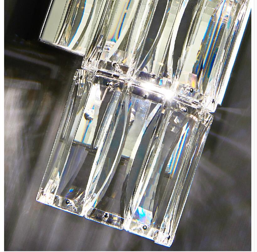 Silver Spark Crystal Wall Lamp - Image 8
