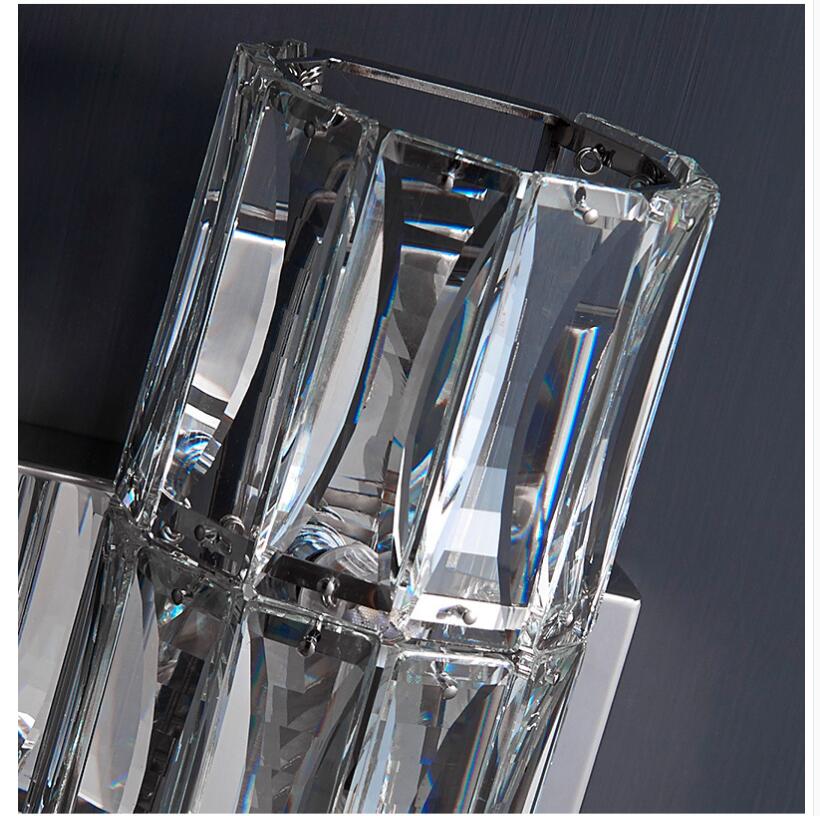 Silver Spark Crystal Wall Lamp - Image 9