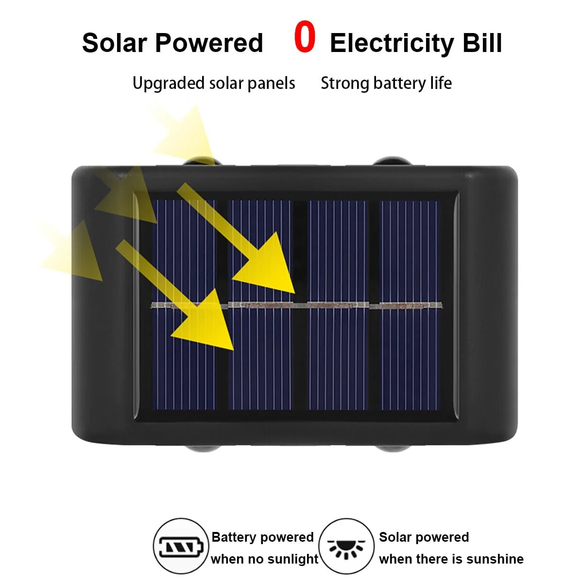 Saki Solar Wall Lamp - Image 2