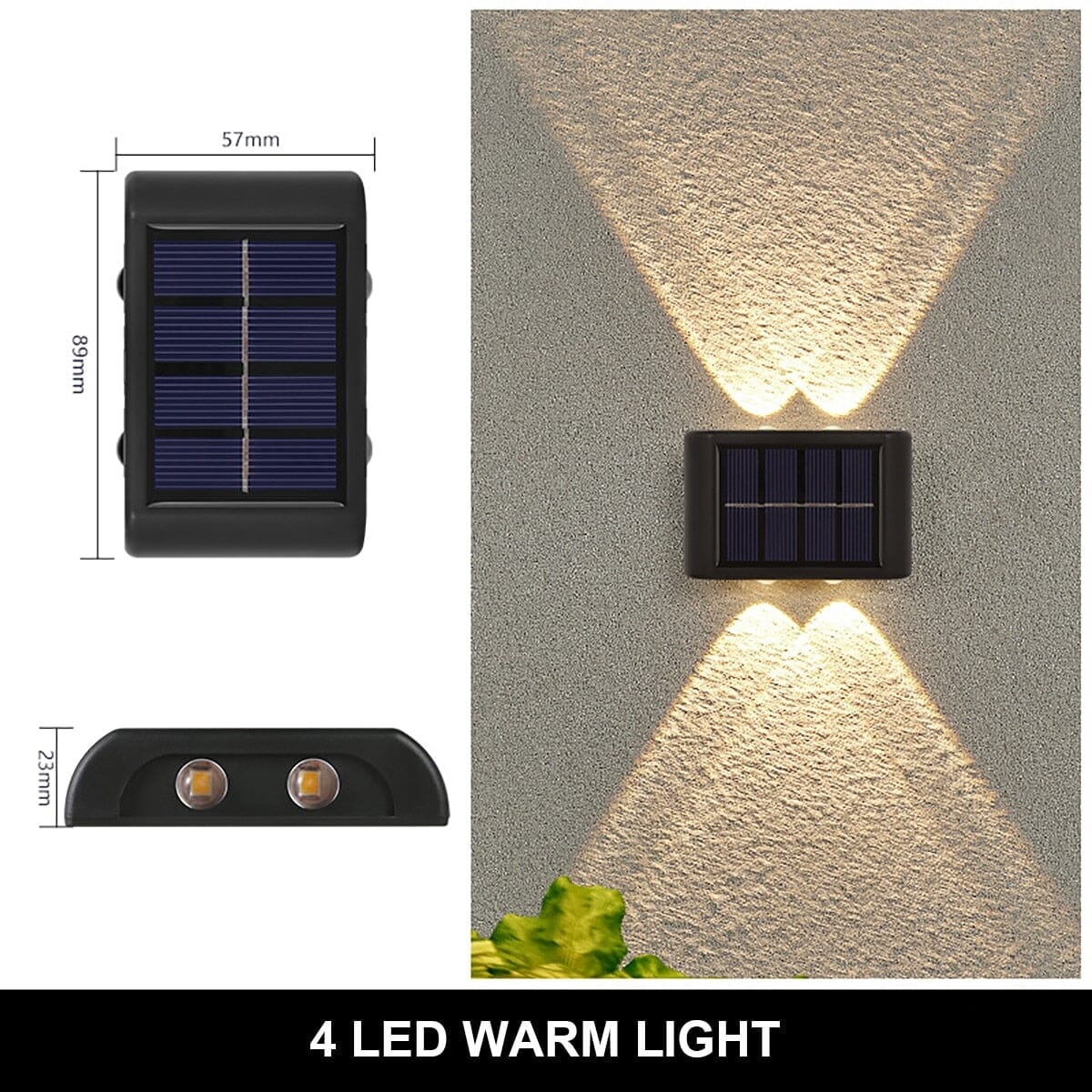 Saki Solar Wall Lamp - Image 3