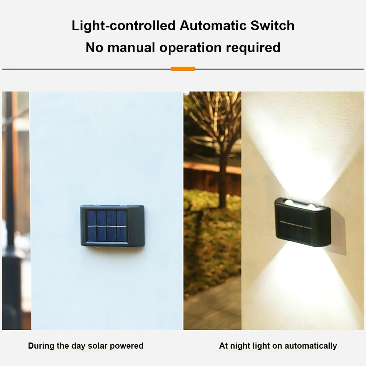 Saki Solar Wall Lamp - Image 5