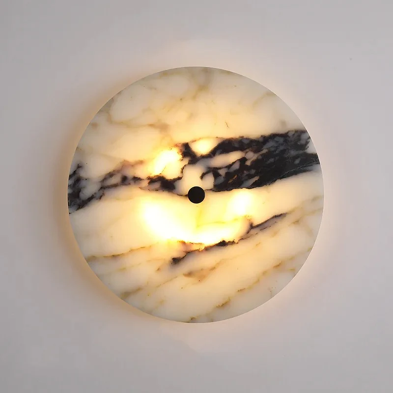 Solstice Modern Marble Wall Lamp - Image 3