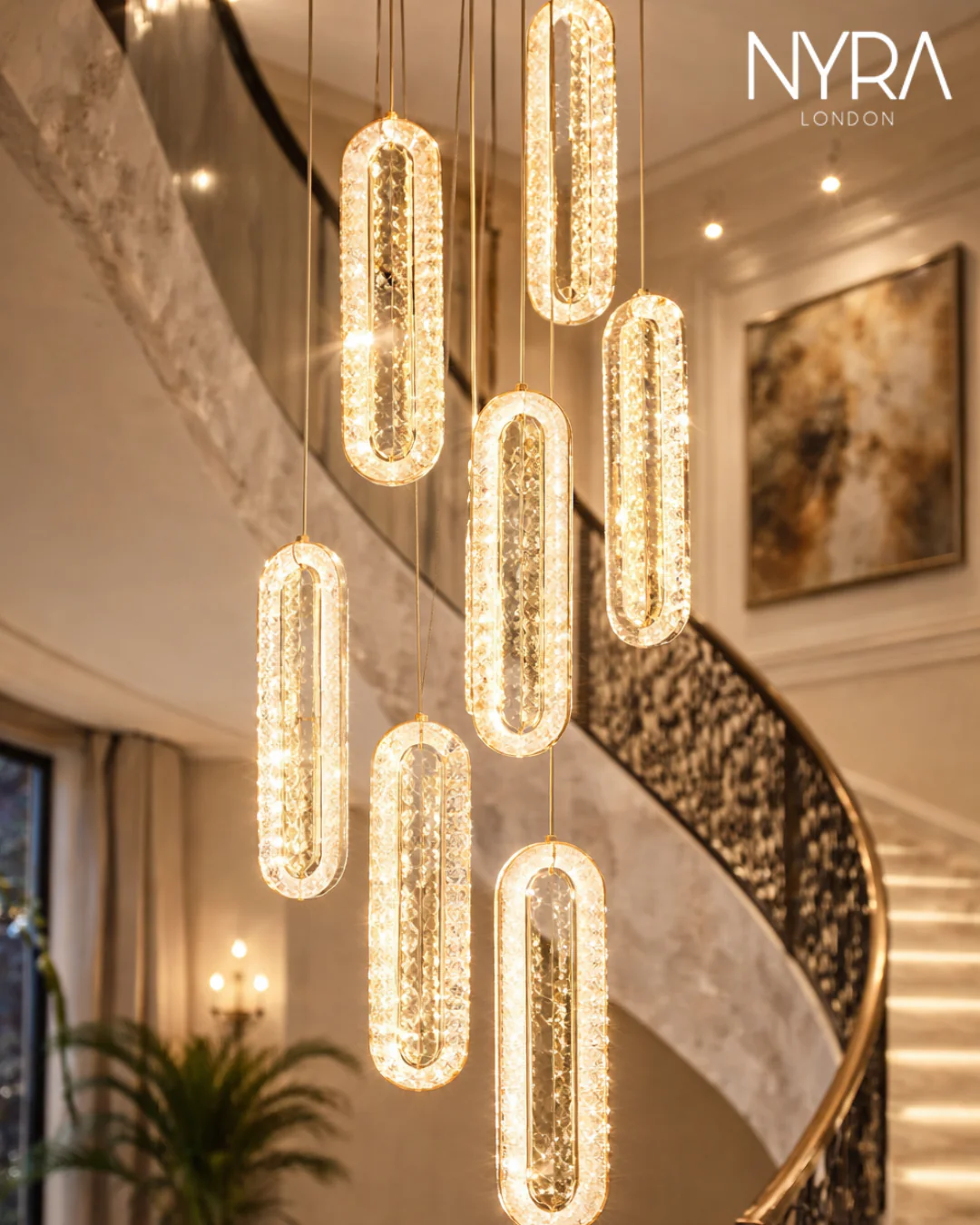 Somerset Staircase Chandelier
