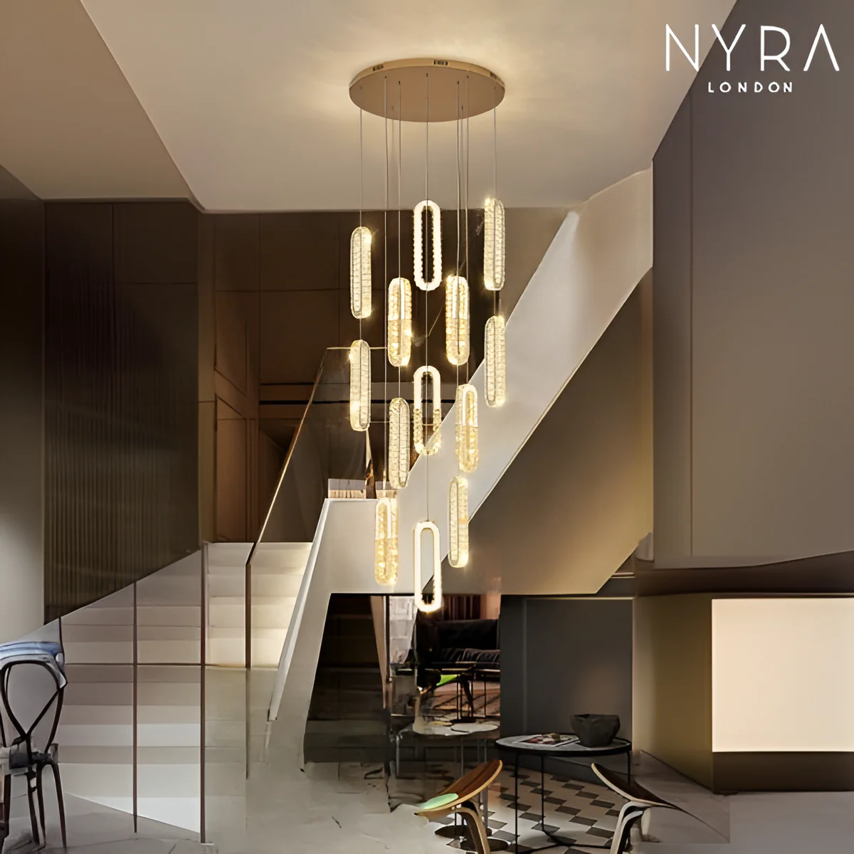 Somerset Staircase Chandelier - Image 14
