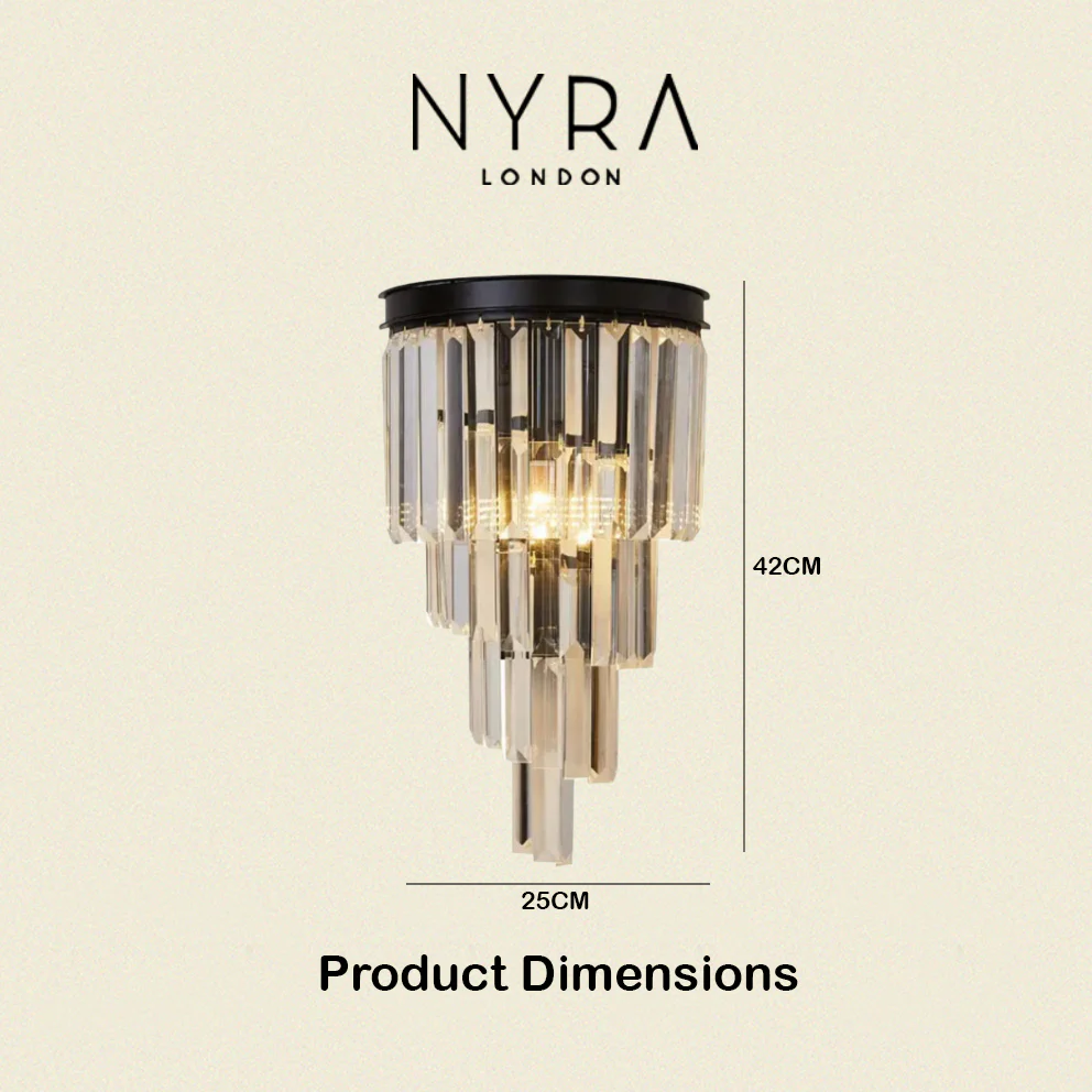 Sutherland Crystal Wall Lamp - Image 6