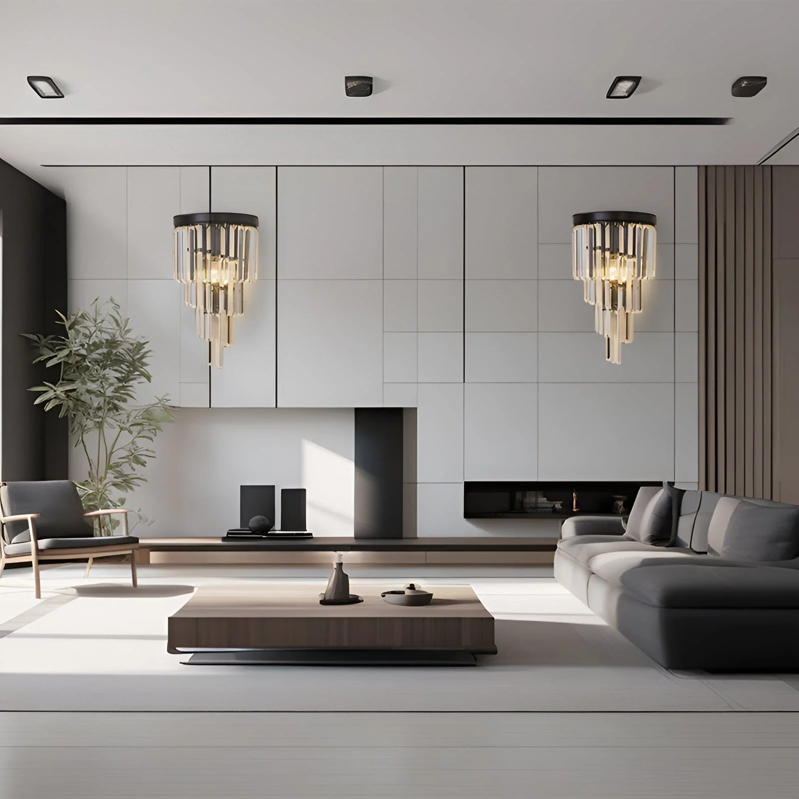Sutherland Crystal Wall Lamp - Image 9