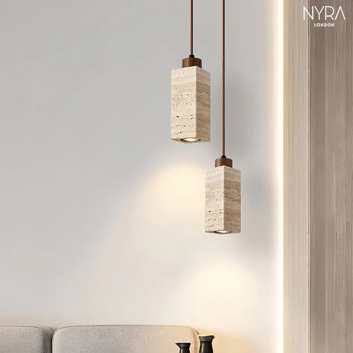 Terrano Stone Pendant Light - Image 16