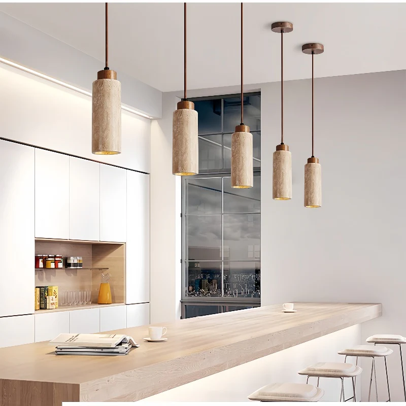 Terrano Stone Pendant Light - Image 9