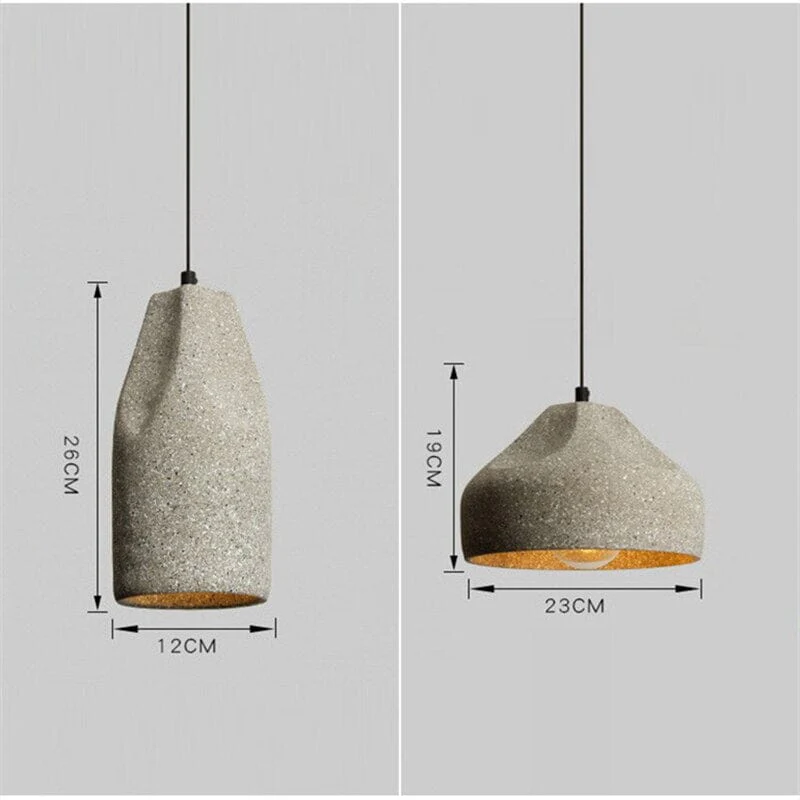 Terrazzo Industrial Style Cement Chandelier - Image 9
