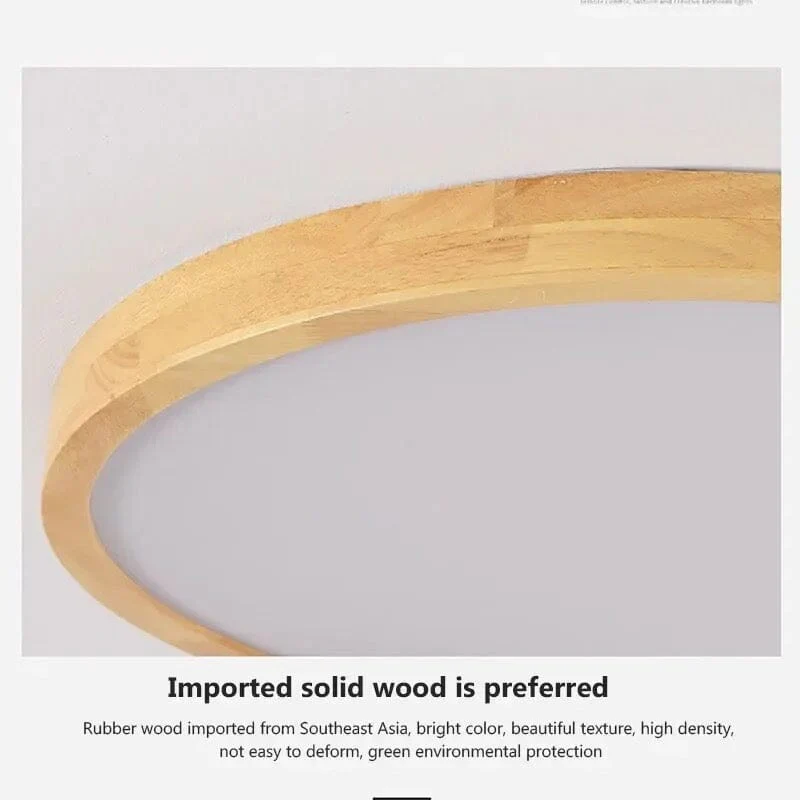 Tevin Wooden Ceiling Lamps - Image 6