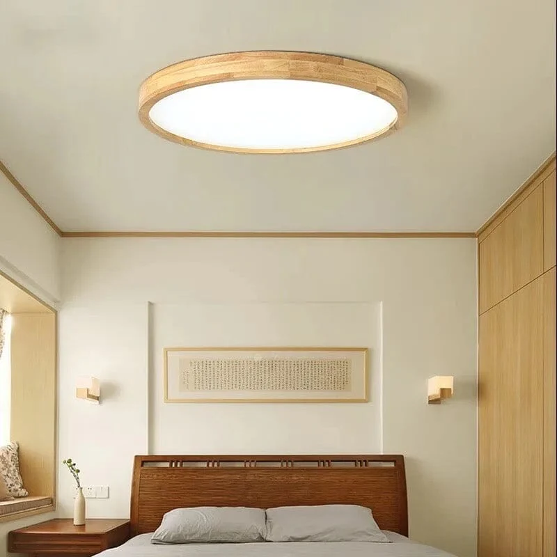 Tevin Wooden Ceiling Lamps - Image 8