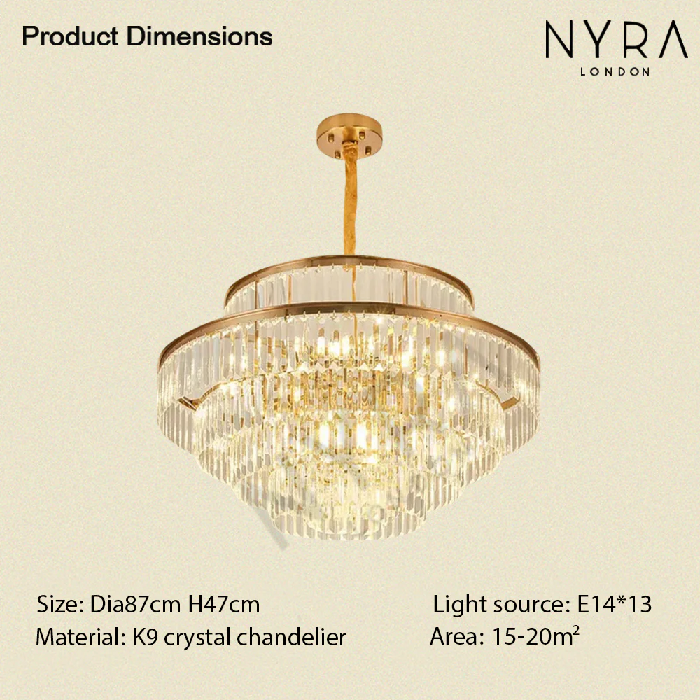 The Crystal Arden Chandelier - Image 15