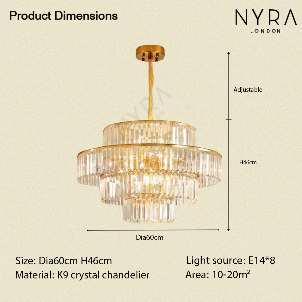The Crystal Arden Chandelier - Image 16