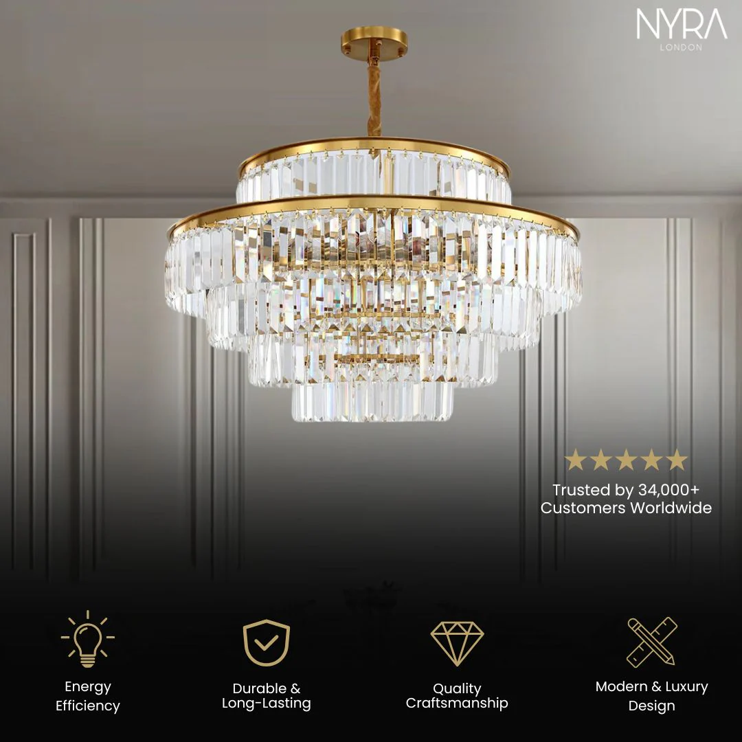 The Crystal Arden Chandelier - Image 3