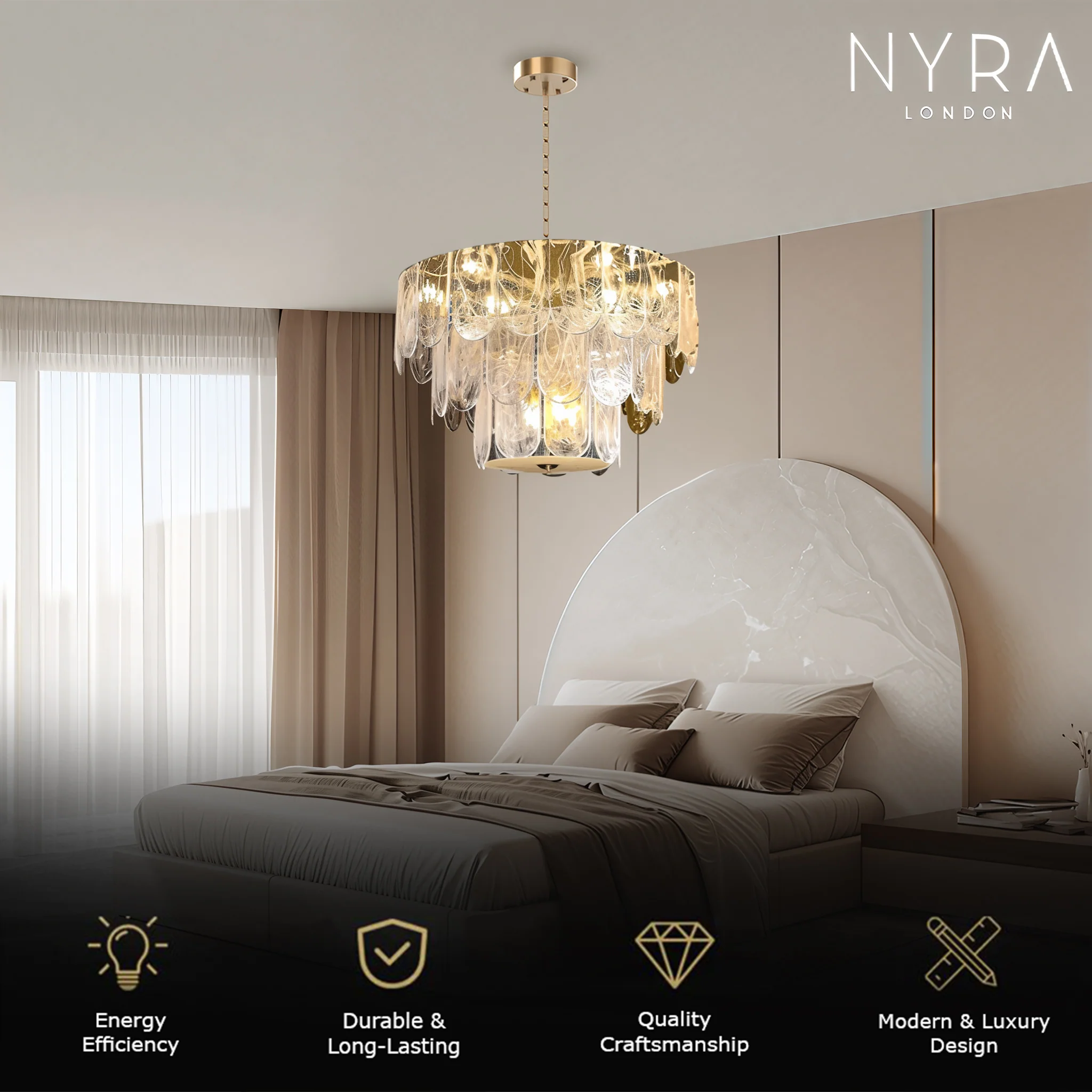 The Strand Chandelier - Image 2