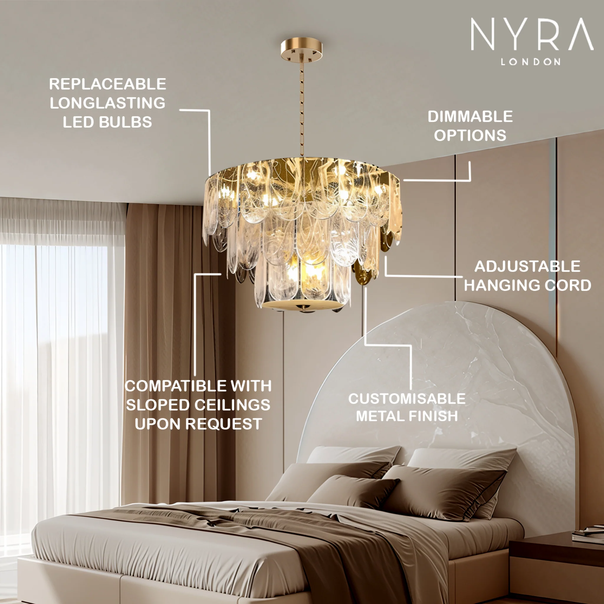 The Strand Chandelier - Image 5
