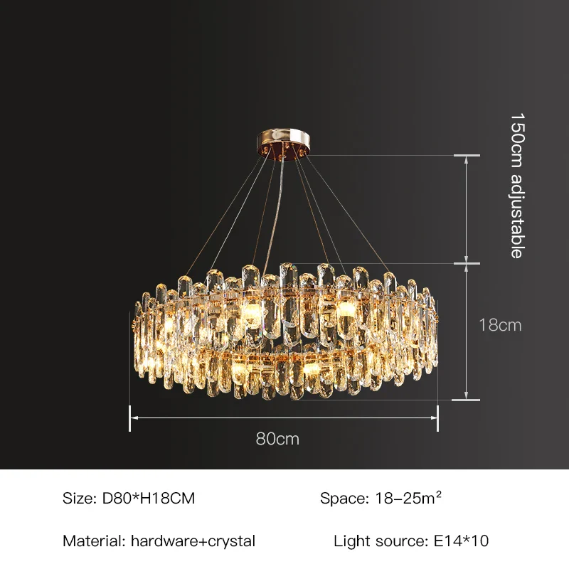 Tooley Crystal Chandelier - Image 10