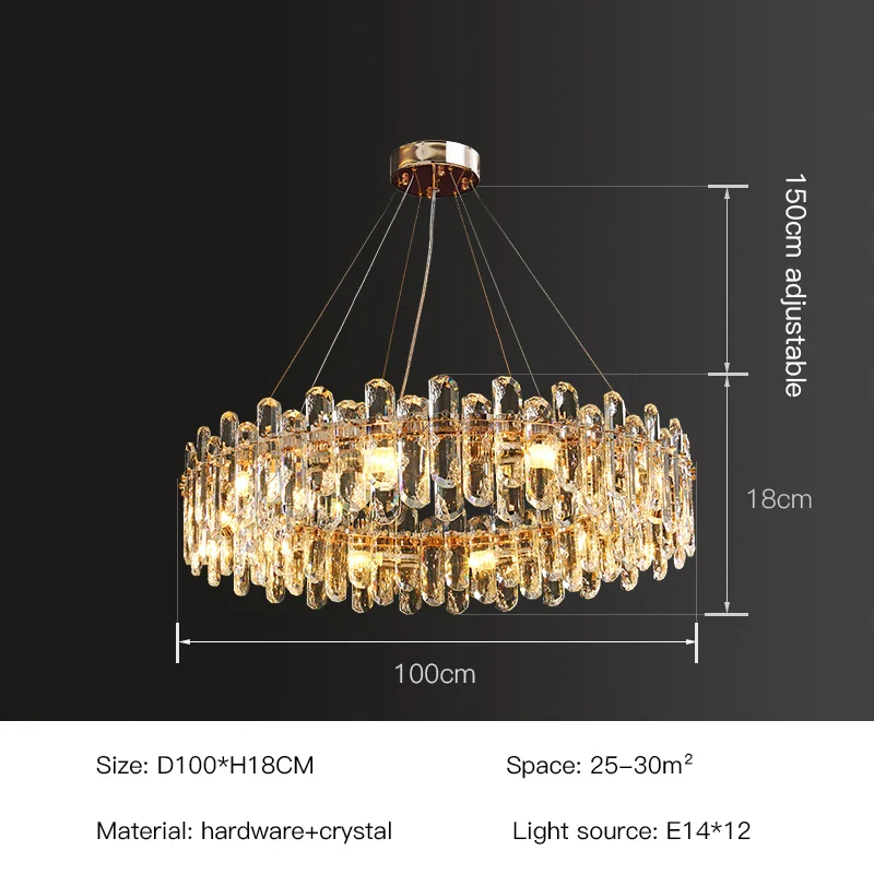 Tooley Crystal Chandelier - Image 17