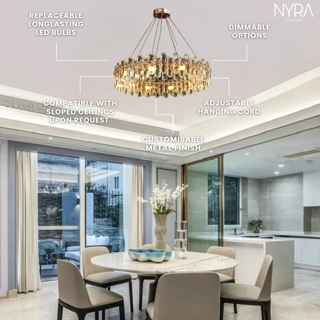 Tooley Crystal Chandelier - Image 7