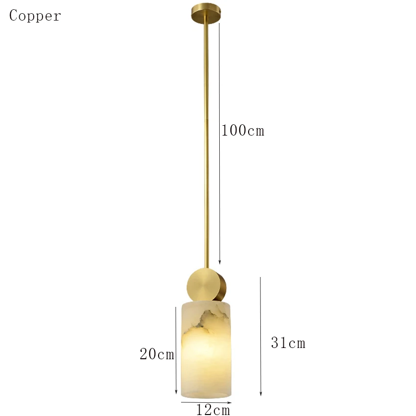 Trafalgar Marble Pendant Lights - Image 8