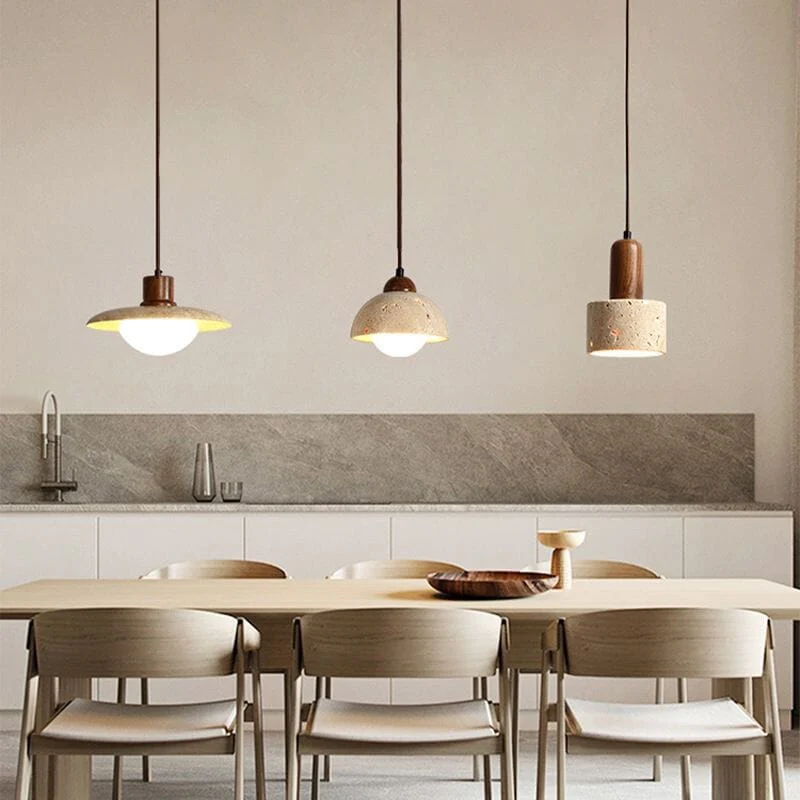 Travertine Wabi Pendants - Image 13