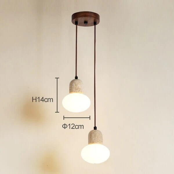 Travertine Wabi Pendants - Image 27