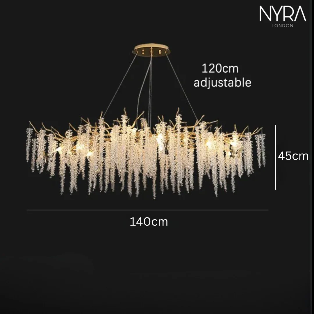 NYRA Tree Branch Crystal Chandelier - Image 13